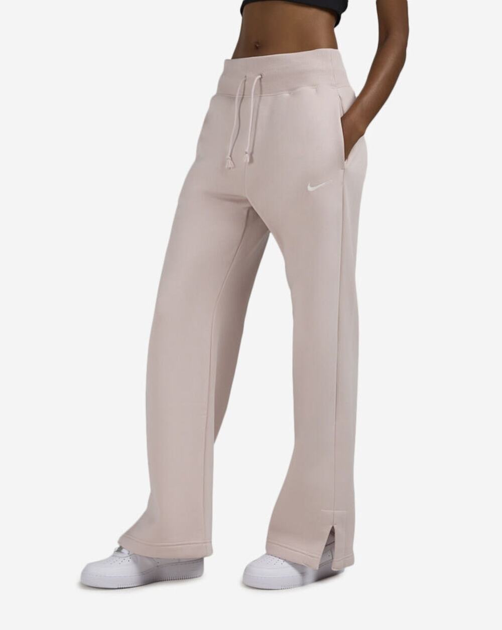 Women's Nike Sportswear Phoenix Fleece High-Waisted Wide-Leg Sweatpants Sz L